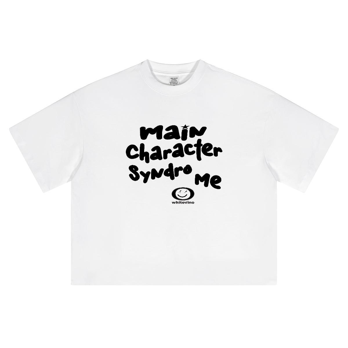 MAIN CHARACTER SYNDROME — CROPPED BOXY TEE