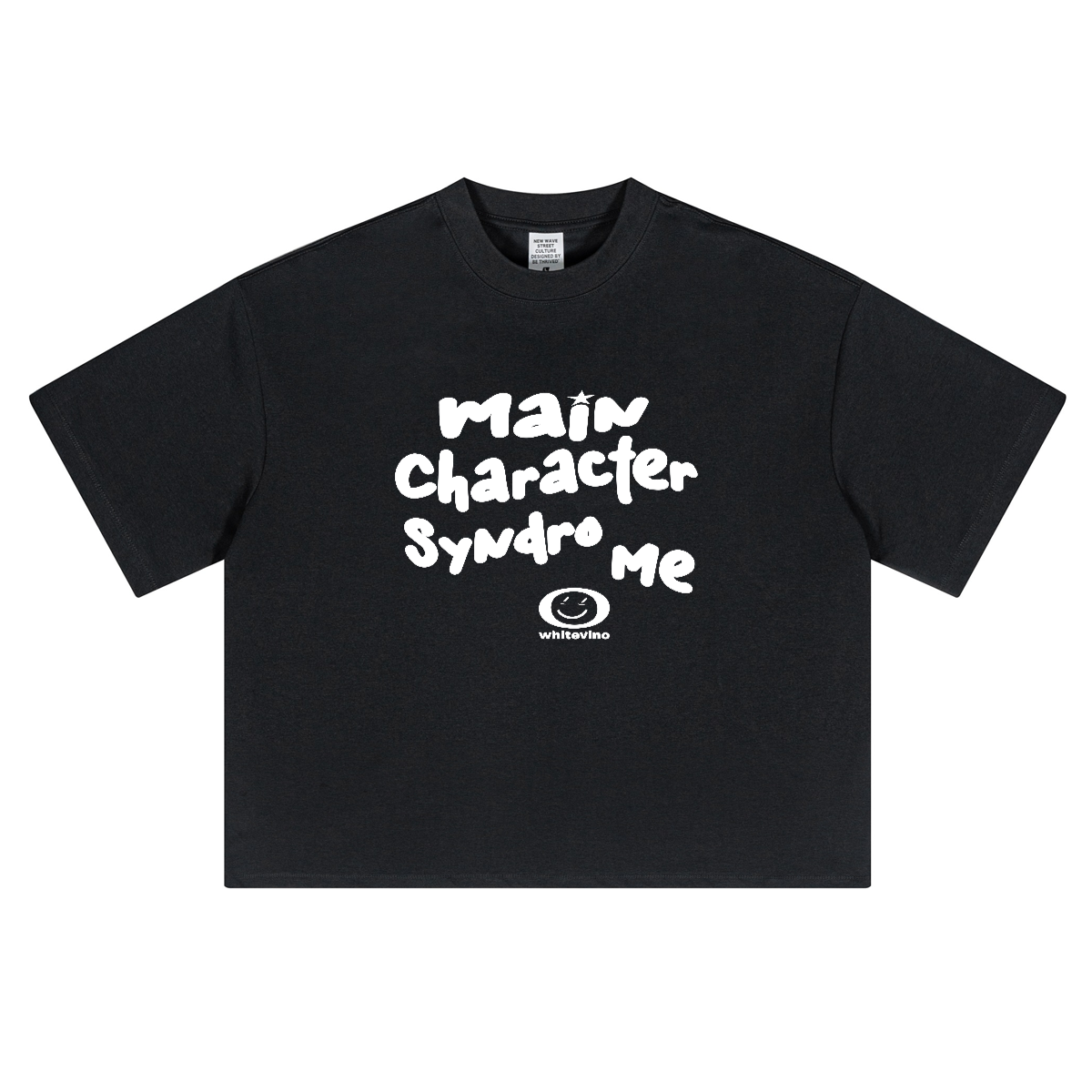 MAIN CHARACTER SYNDROME — CROPPED BOXY TEE