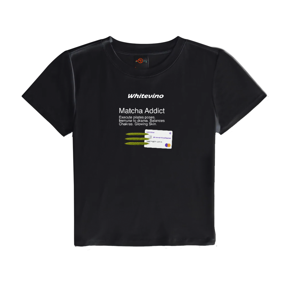 MATCHA ADDICT BABY TEE