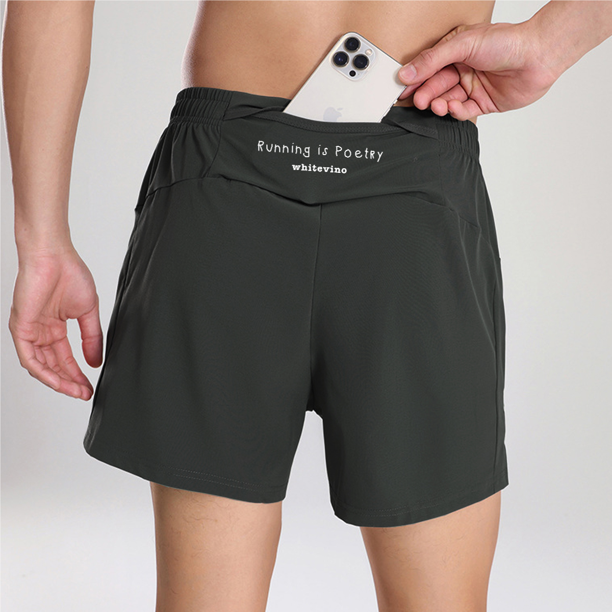 RUNNING IS POETIC - RUNNING SHORTS