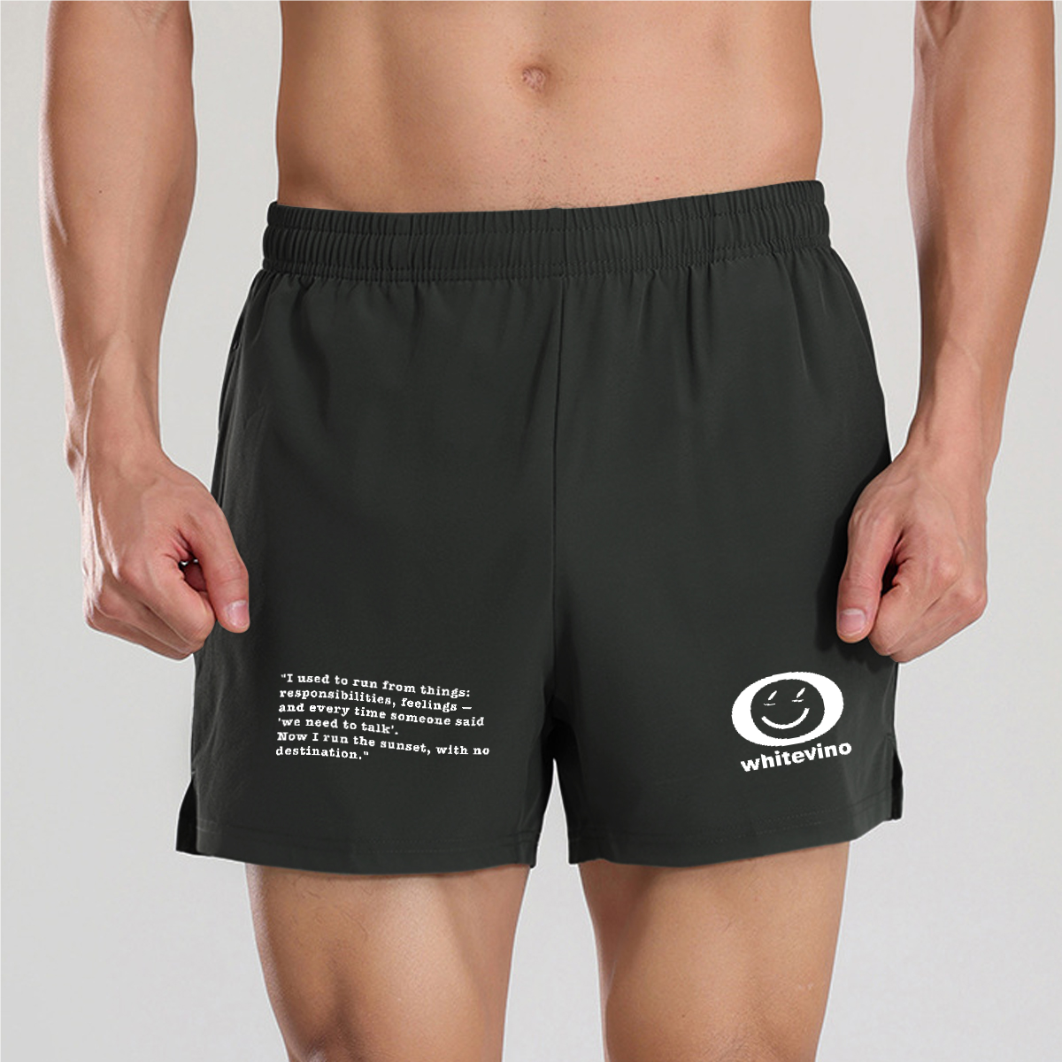 RUNNING IS POETIC - RUNNING SHORTS
