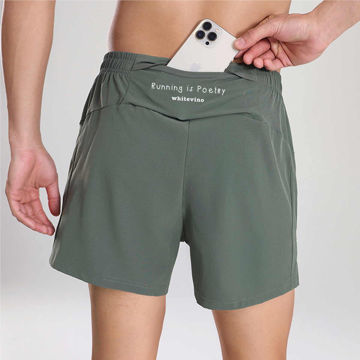 RUNNING IS POETIC - RUNNING SHORTS