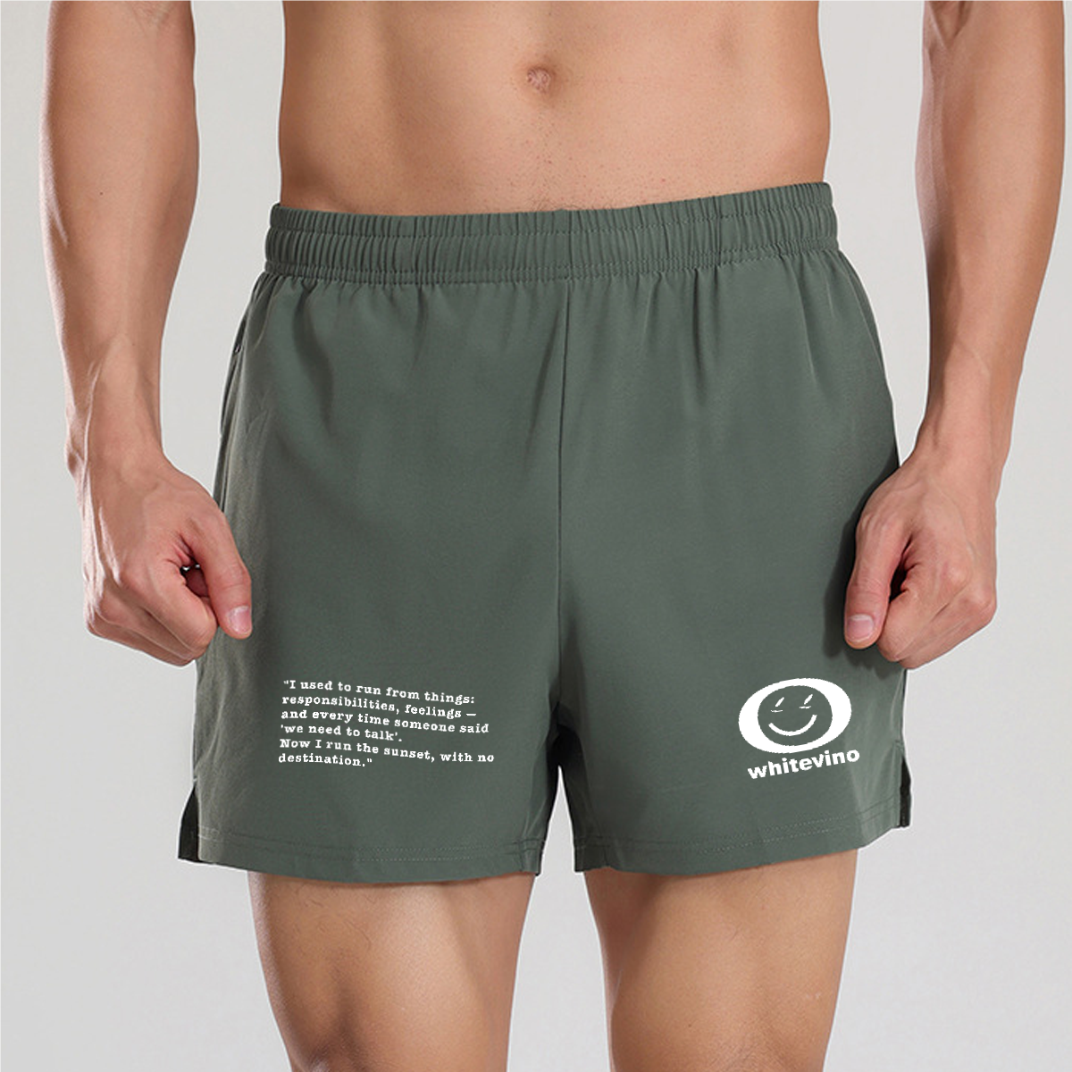 RUNNING IS POETIC - RUNNING SHORTS