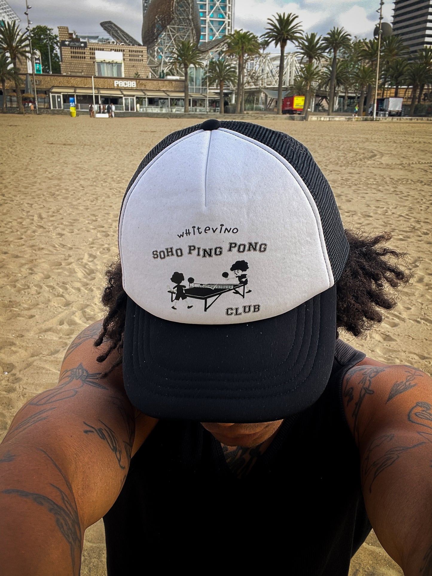 SOHO PING PONG CLUB Trucker Cap