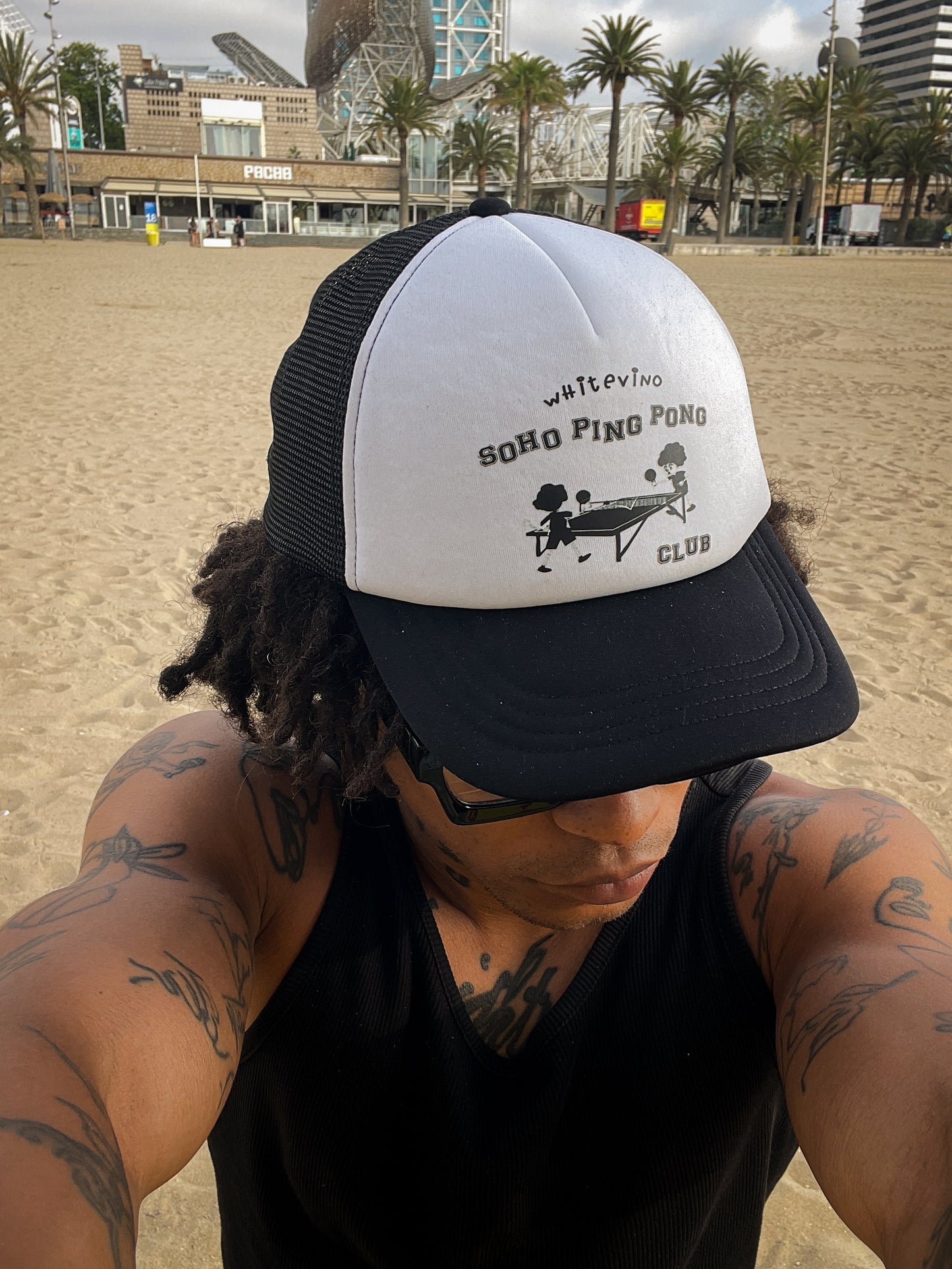 SOHO PING PONG CLUB Trucker Cap