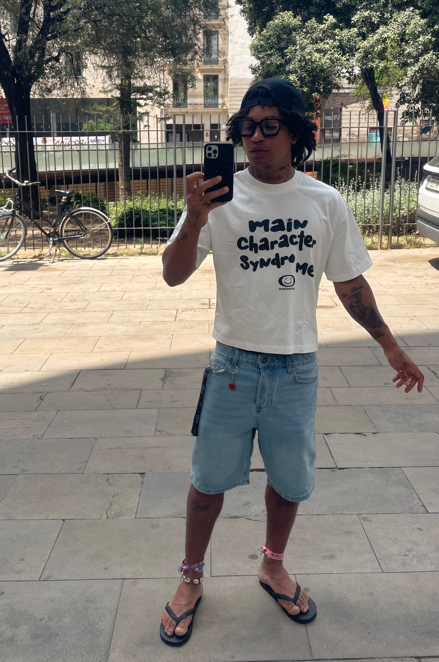 MAIN CHARACTER SYNDROME — CROPPED BOXY TEE