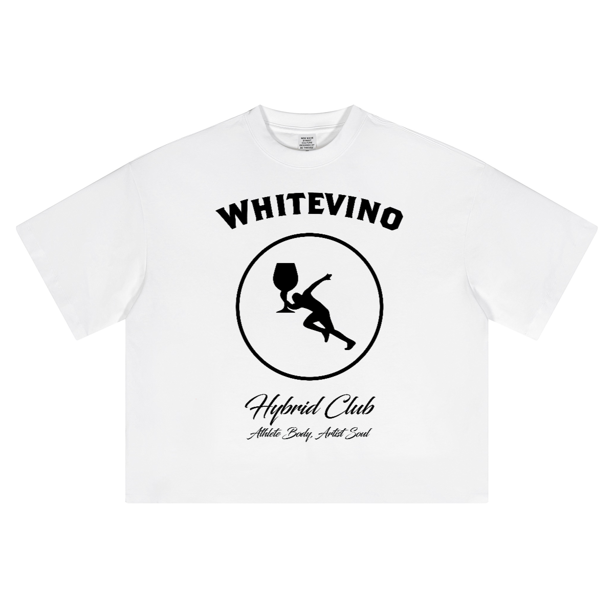 HYBRID CLUB — CROPPED BOXY TEE