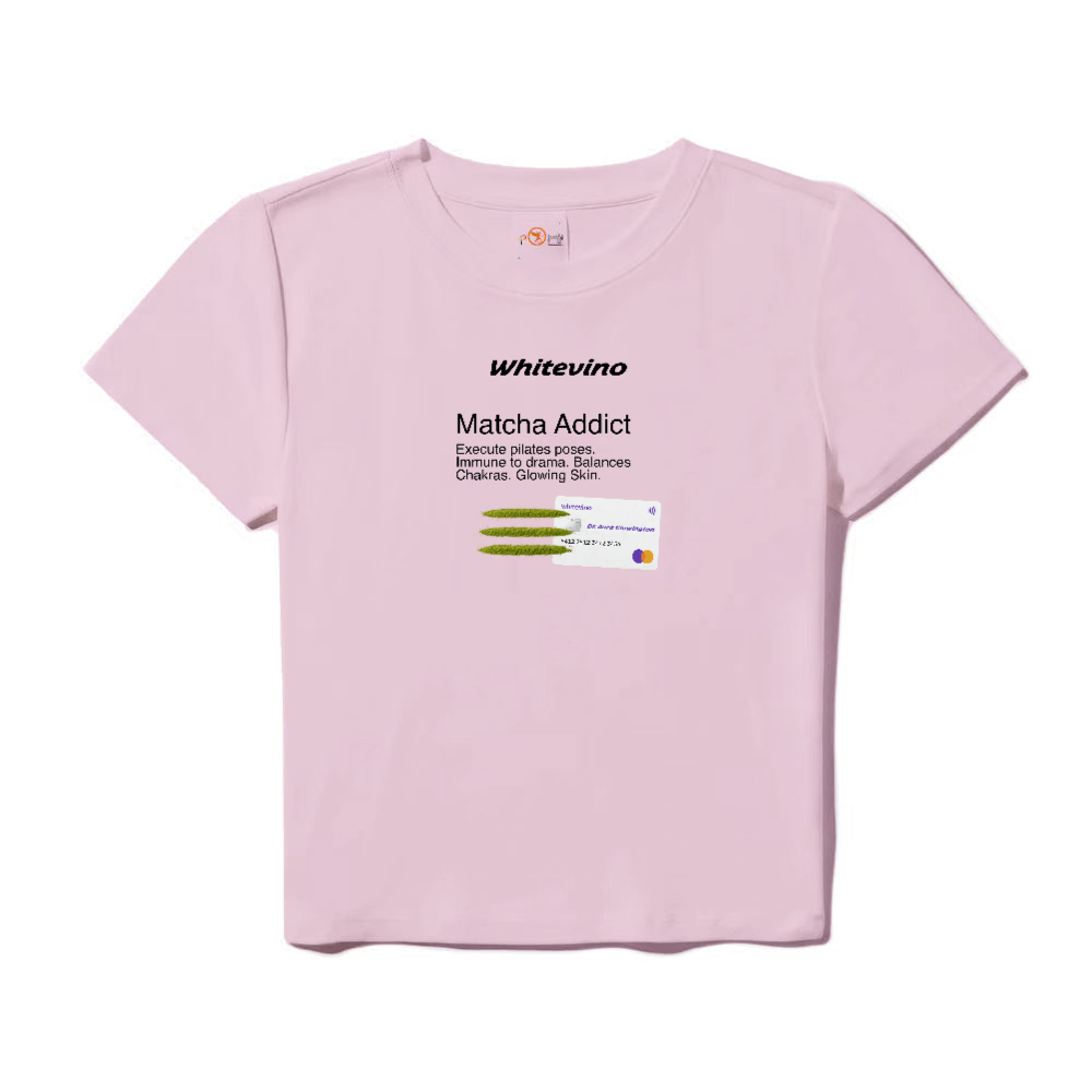 MATCHA ADDICT BABY TEE