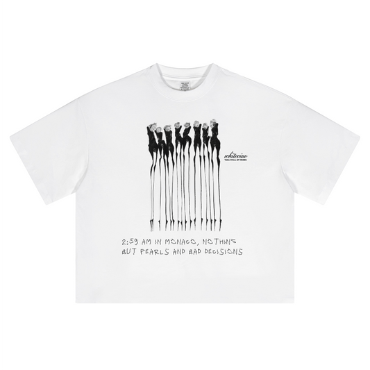 TABLE FULL OF MUSES CROPPED SHIRT