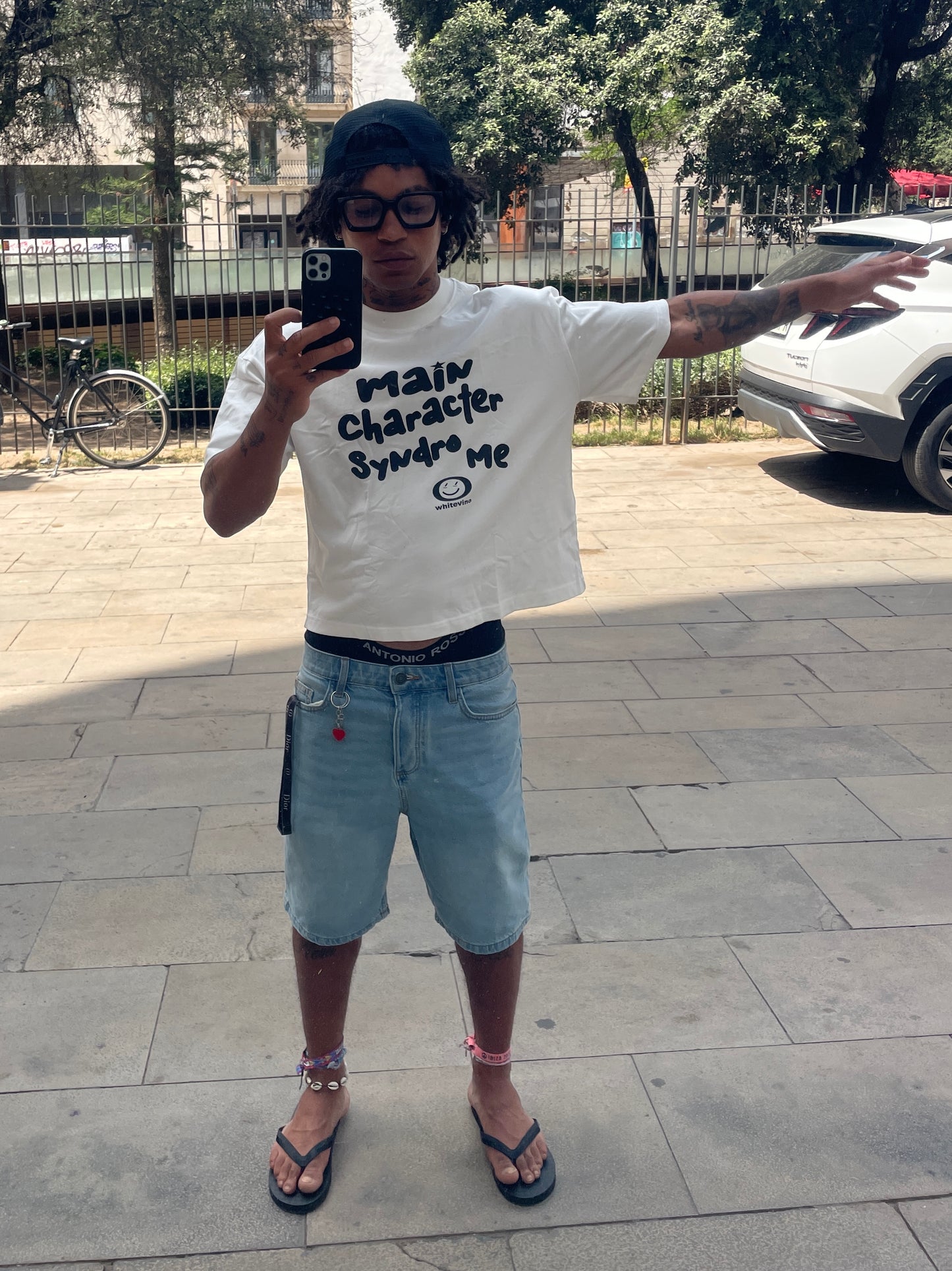 MAIN CHARACTER SYNDROME — CROPPED BOXY TEE