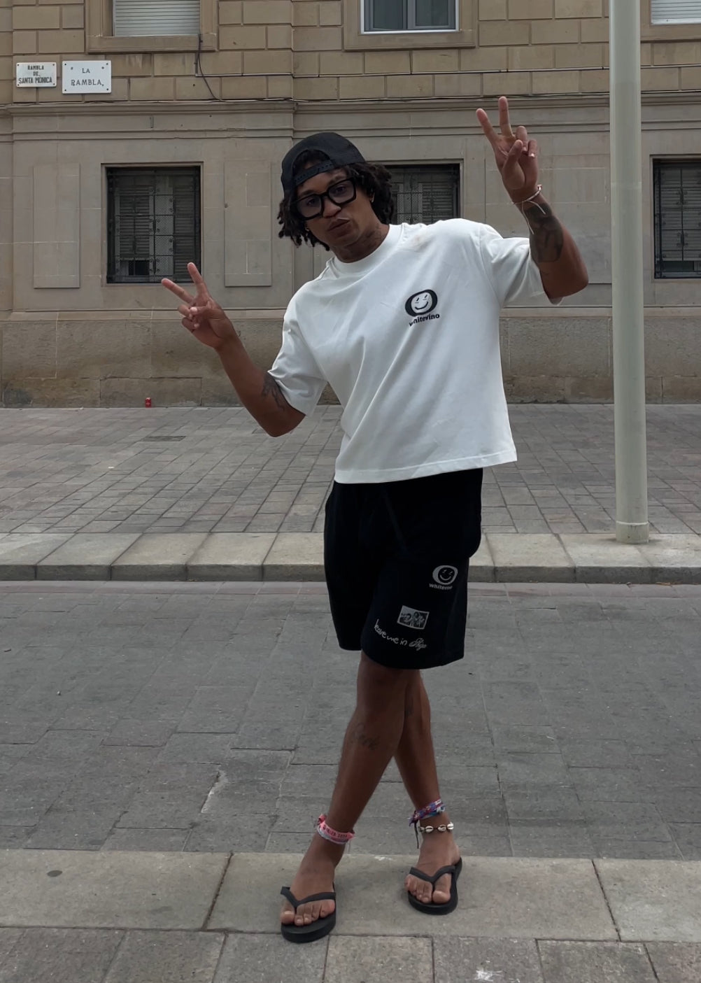CHAMPAGNE ROOM — CROPPED BOXY TEE
