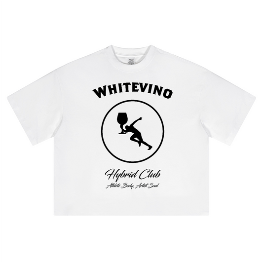 HYBRID CLUB — CROPPED BOXY TEE